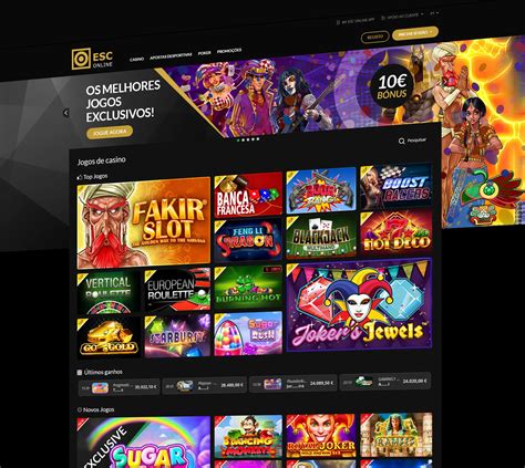 esc online casino|casino estoril online.